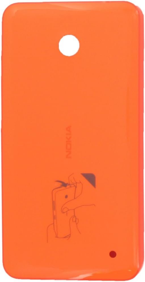 Nokia Shell for Lumia 635/630 - Retail Packaging - Bright Orange
