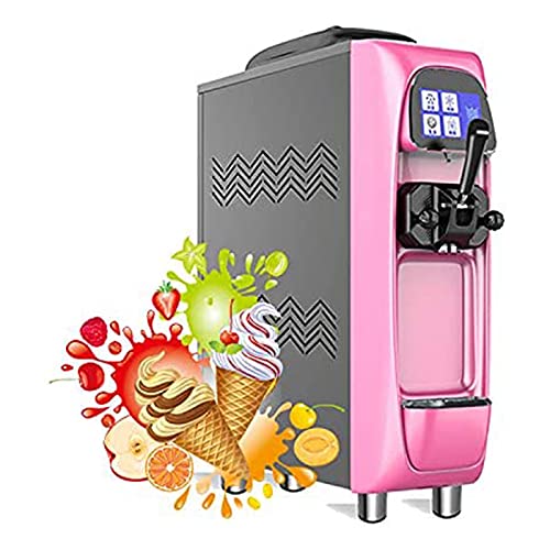 Kommerzielle Mini Slim Softeismaschine, Desktop-Eismaschine Mit LED-Touchscreen Für Frozen Yogurt, Gelato Store, Bars…