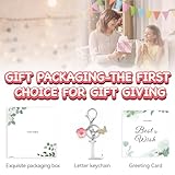 Zoom IMG-1 yiscoko portachiavi con iniziale dell Zoom IMG-1 yiscoko portachiavi con iniziale dell