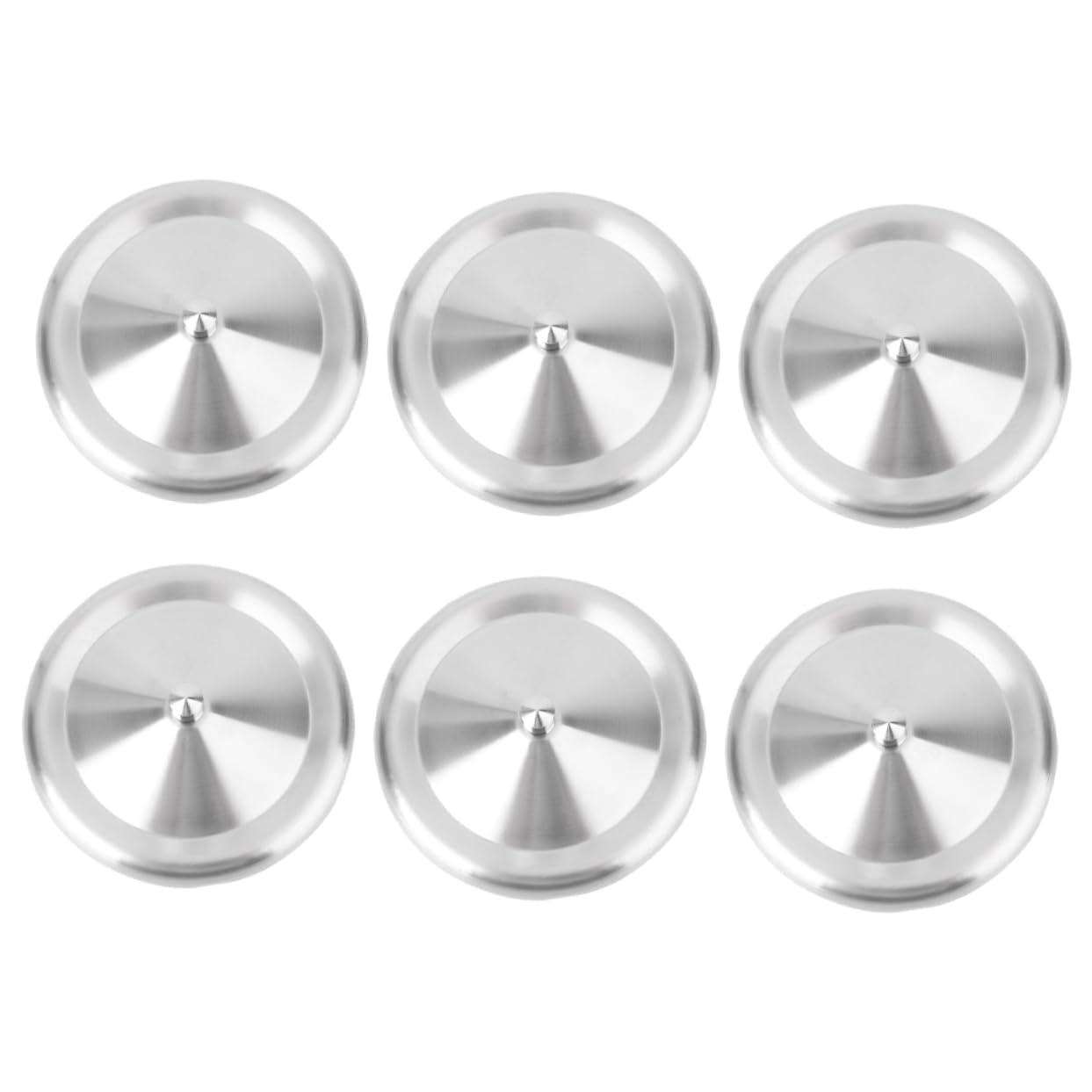 SOLUSTRE Cup Lid 6 Pack Round Heat Resistant Lids for Insulated Mugs Easy Press Seal Home Office Use