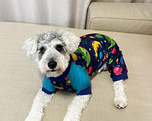 Xpudac Dog Pajamas Clothes For Small Dogs Boy Girl, Dog Pjs Puppy Onesies Outfits Pet Clothes For Dog Cat Christmas Pajamas, 4 Styles(Animal, Xx-Large) #TOP3