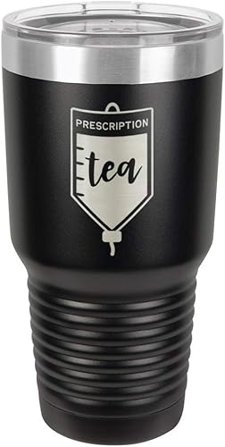 Miniatura 1 de Vaso grabado de acero con recubrimiento de polvo con láser, taza de viaje, sin BPA, para mantener tu bebida fría o caliente, idea de regalo divertida