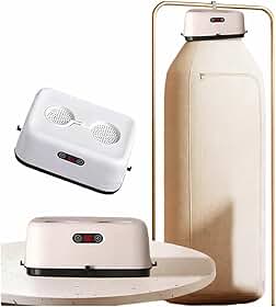 Secador De Roupas Portátil Elétrico Aquecedor Varal Dobrável Branco