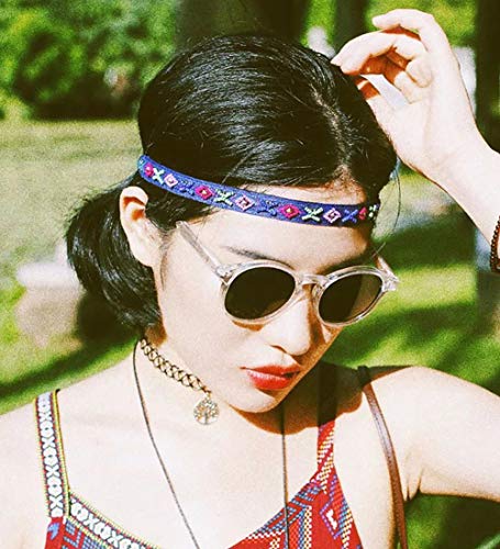 Insowni 7 Pack Handmade Rhinestone Jewled Beaded Headbands Hairbands Hair Accessories Headwraps For Women Girls Brides #TOP1