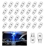 30Pack 194 LED Light Bulbs 0.36W 12V, 168 2825 W5W T10 Wedge COB LED Replacement Bulbs, Dome Map Doo