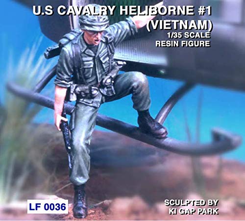 Kit de modelo figura de resina US Cavalry 1:35 miniatura 1