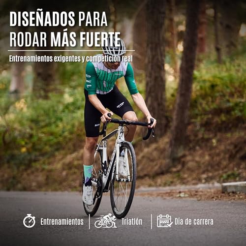 HOOF - Calcetines de Deporte para Ciclismo Ultraligeros - Transpirables y Cómodos - Material Técnico Vaporfeel - Calcetines Antiampollas Unisex - Landscapes Northern Lights - Talla 40-43 - imagen 2