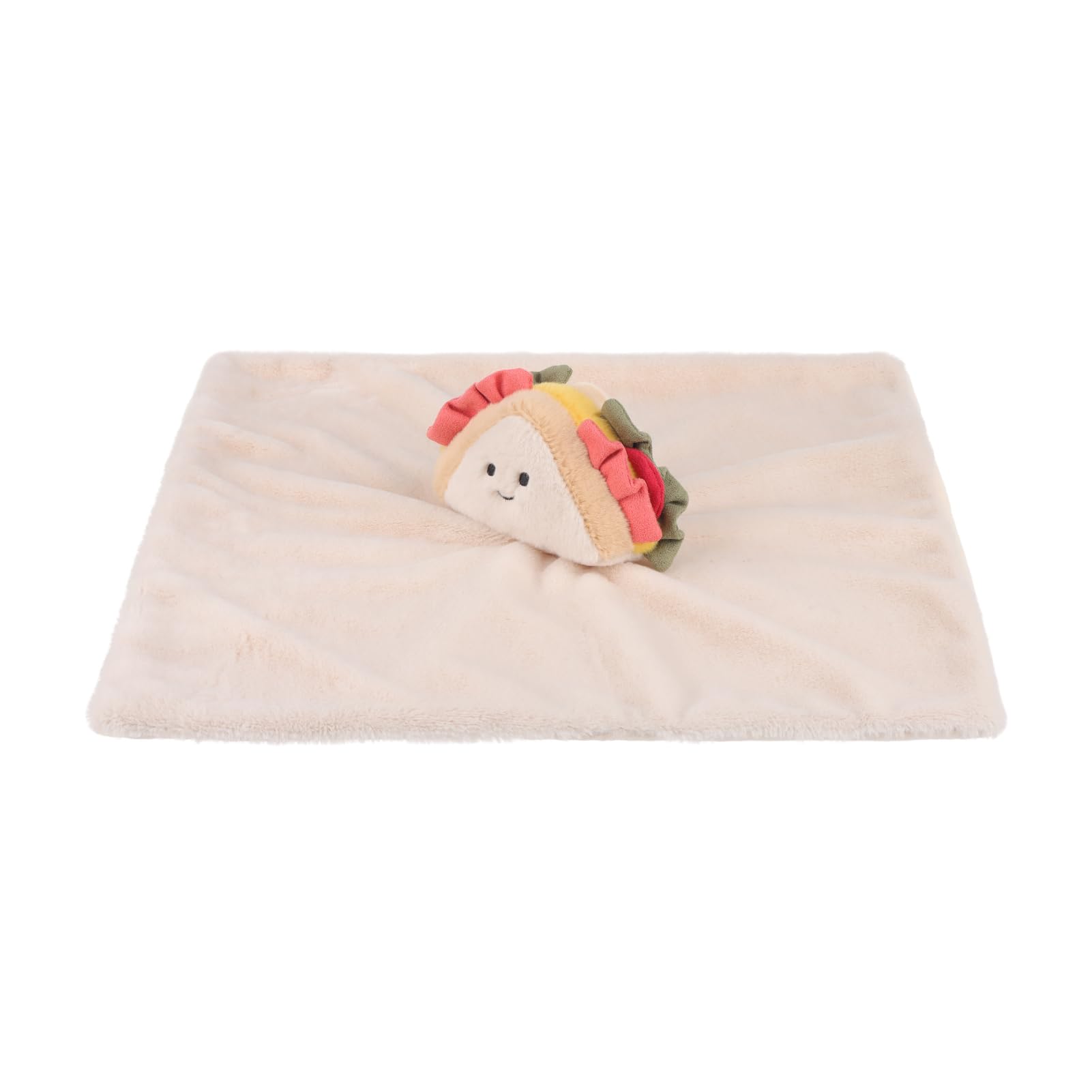 Apricot Lamb Delicious Sandwich Blanket Cute Comforter Soft Loveys for Baby Boy and Girl Security Blanket for Babies Infant and Toddlers - Image 4