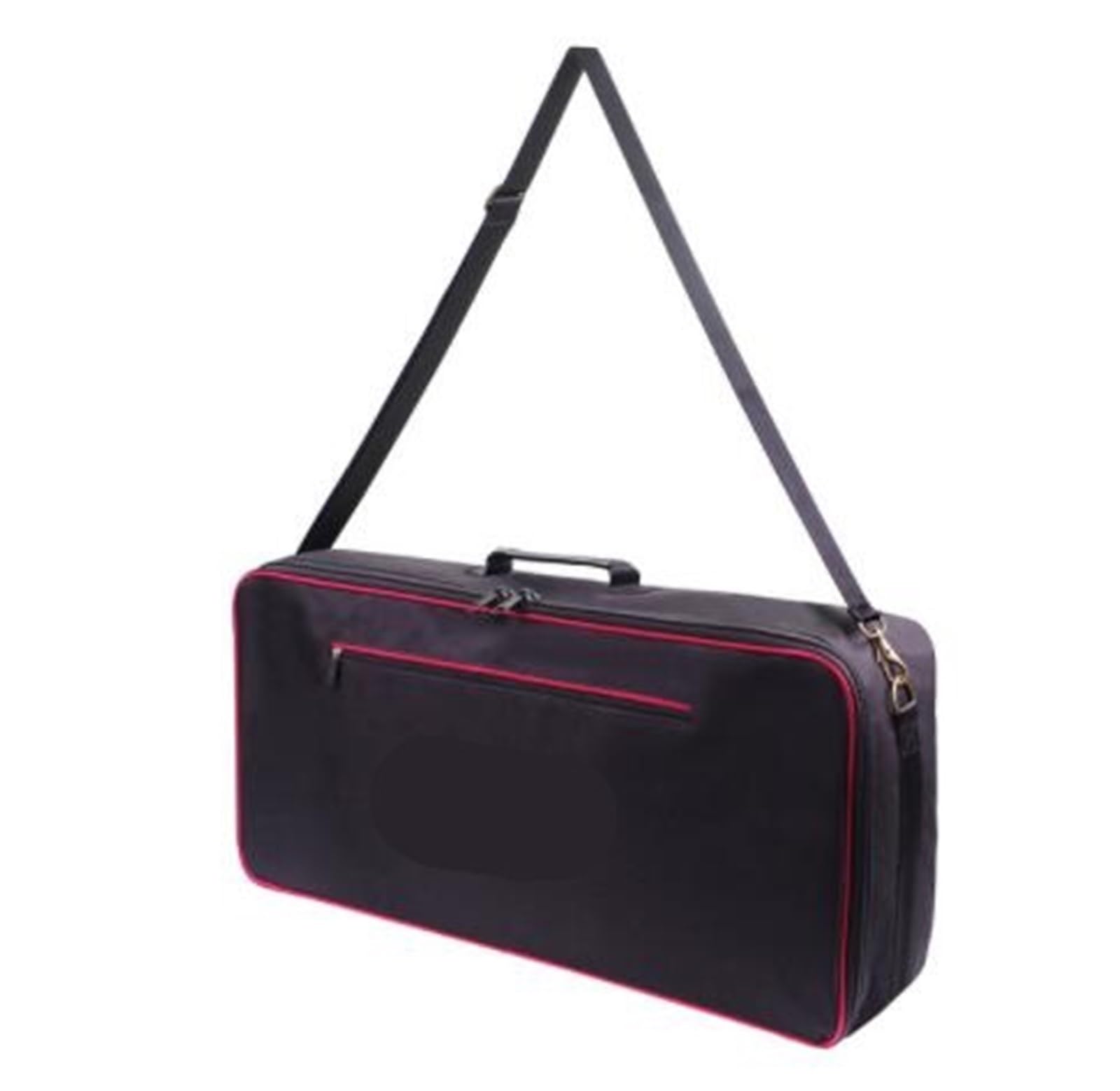 Gitarren Pedal Tasche Gitarren-Pedal-Tasche, Gitarren-Pedal-Board-Tragetasche, wasserdichte Oxford-Stoff-Reißverschluss-Handtasche, Umhängetasche(65x30x15cm)