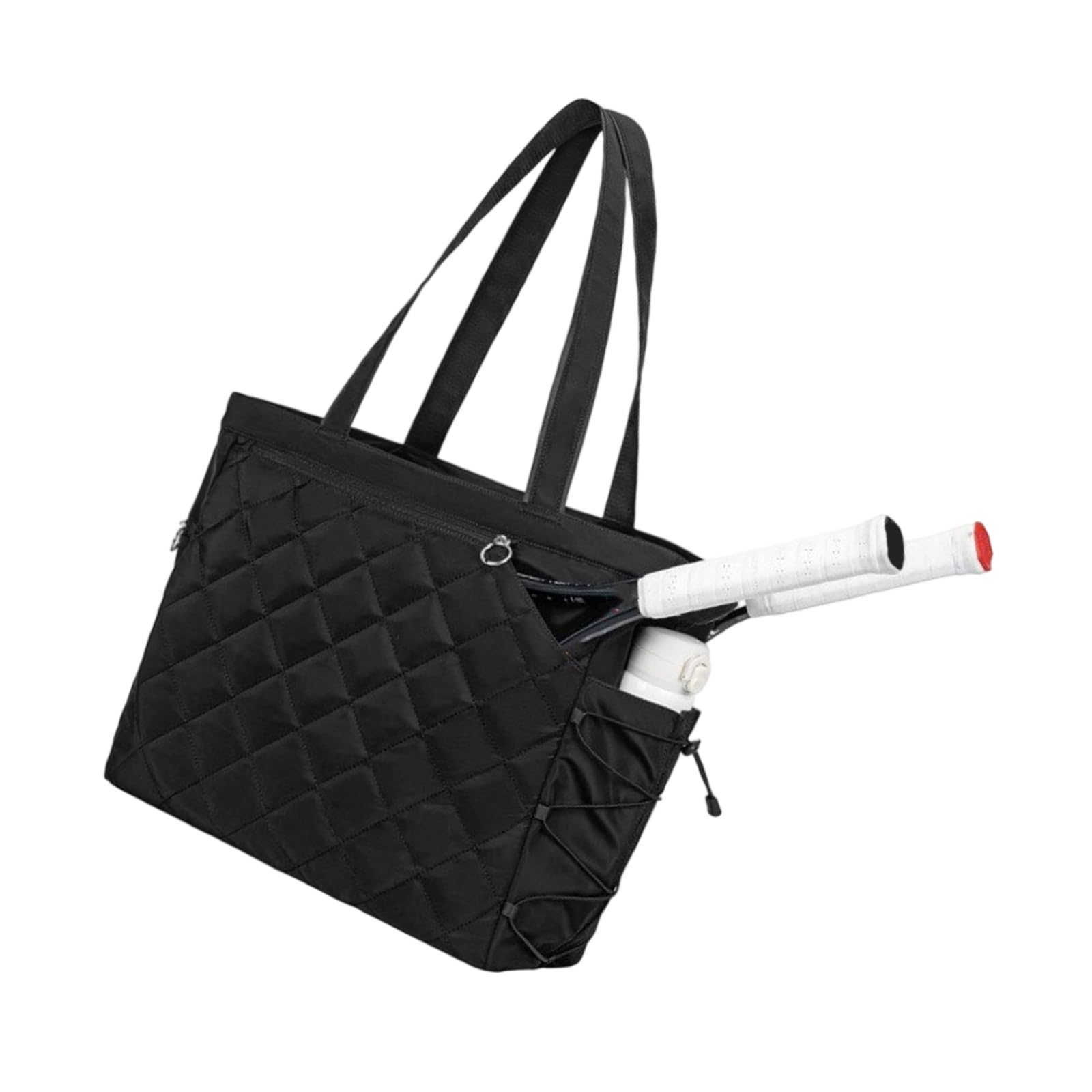 Bolsa de tenis para mujer y hombre, bolsa deportiva grande, 2 raquetas para pickleball, pádel y bádminton