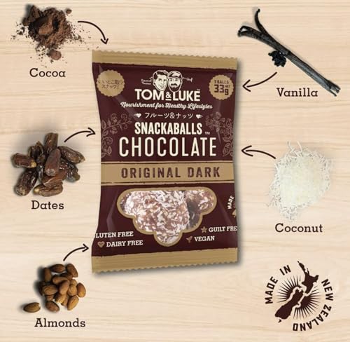 トム＆ルーク フルーツ＆ナッツチョコレートボール3種