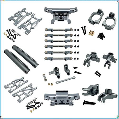 Pièces pour MJX 10208 V2 kit de rechange métal gris voiture RC 1/10