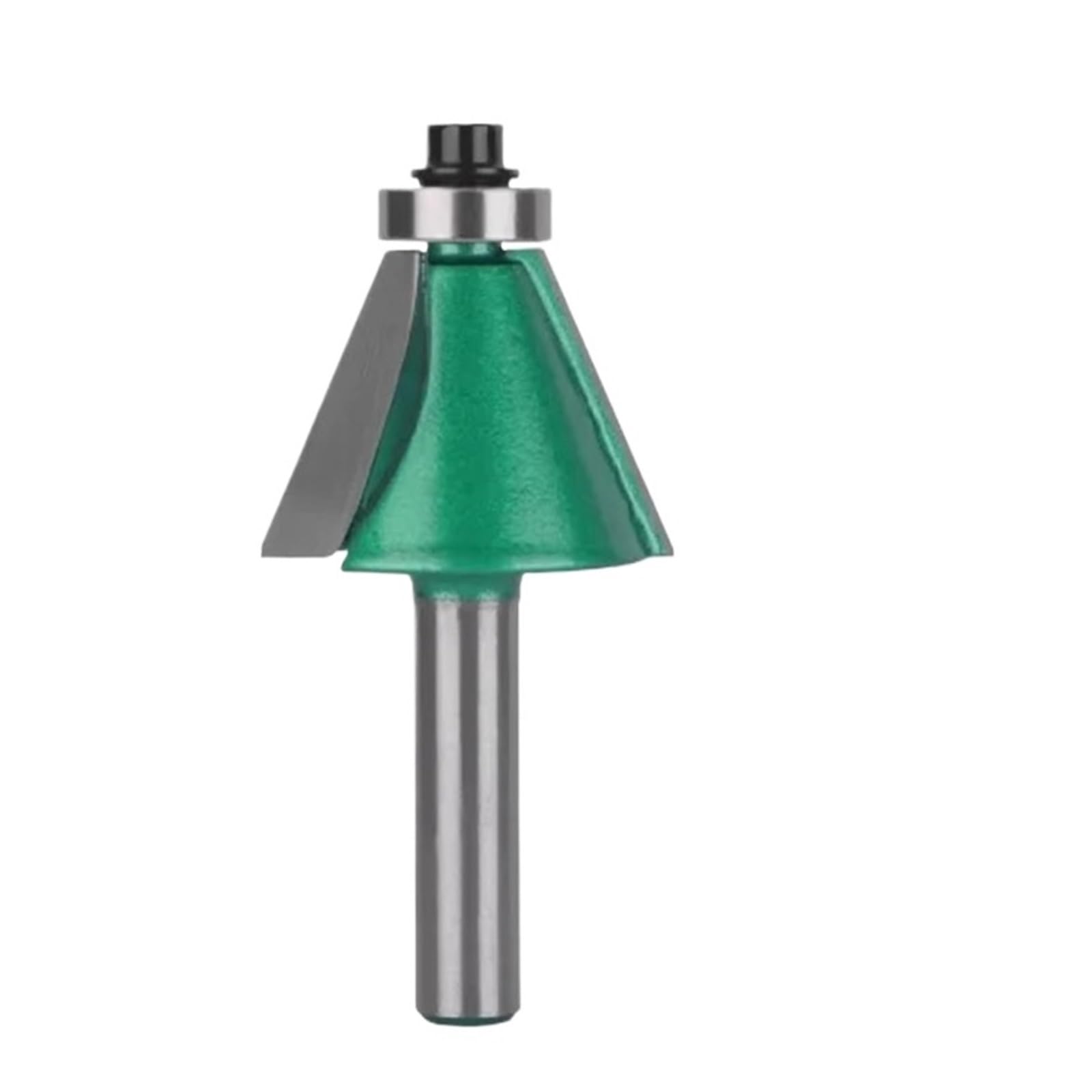 1/4 Sztuk 8mm Shank Fazowanie Frez 15-45 Stopni Ukosowanie Do Obrzeży Drewna Obrabiarki Woodork(8X38)