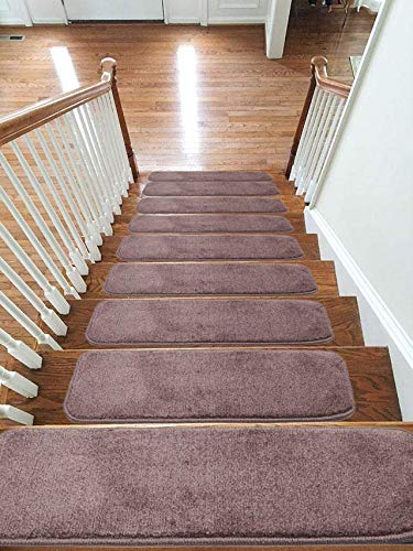 emmahome Carpet Stair Treads NON-SLIP MACHINE WASHABLE Mats/Rugs, 22x67cm, 11mm Thickness (Camel, 13) — image 1