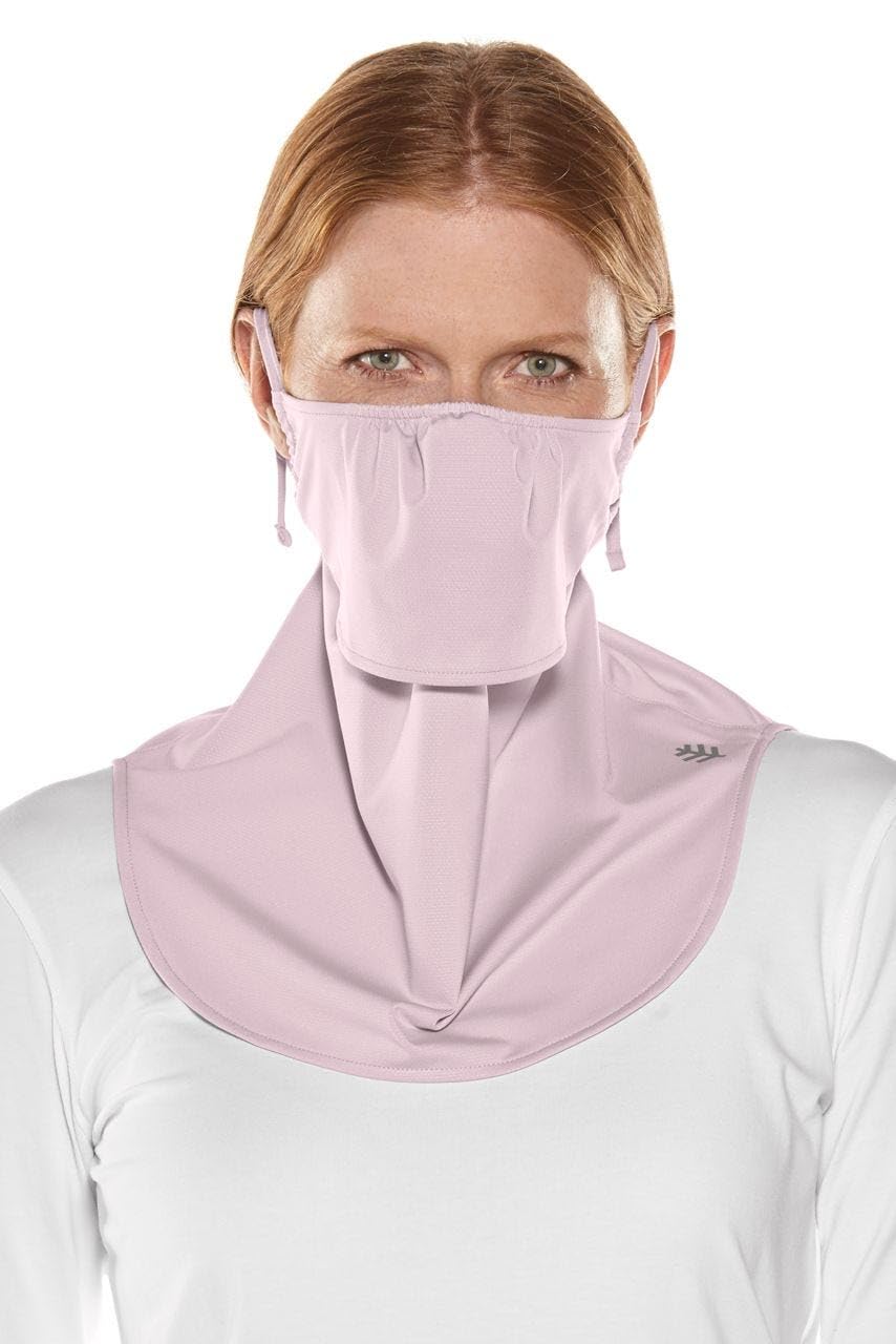 Coolibar UPF 50+ Men's Women's Vermilion UV Layered Mask - Sun Protective