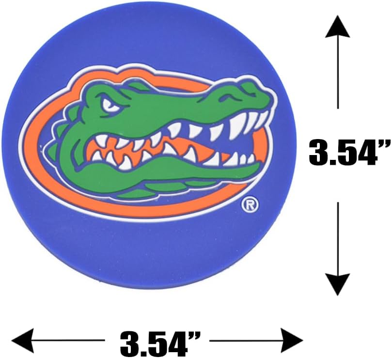Florida Gators 4-Pack PVC Coaster - Image 2