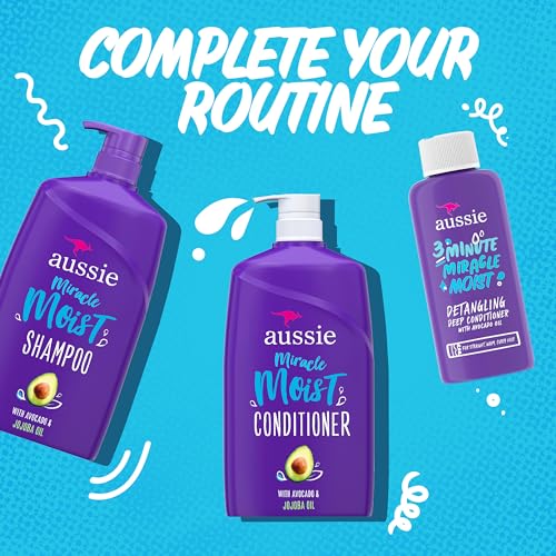 Aussie 3 Minute Miracle Moist Deep Conditioning Treatment, 1.7 fl oz - Thumbnail 6