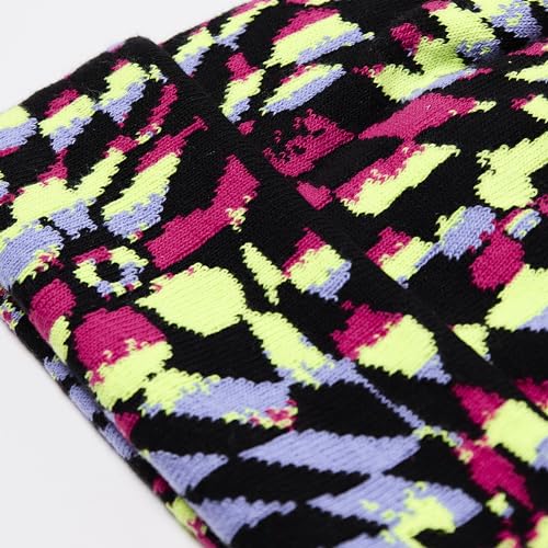 Spyder Girls Check Floral Beanie Hat4