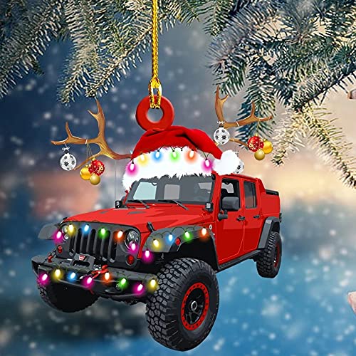 Christbaumschmuck Anhänger, Weihnachtsanhänger Little Car, Schmuck...