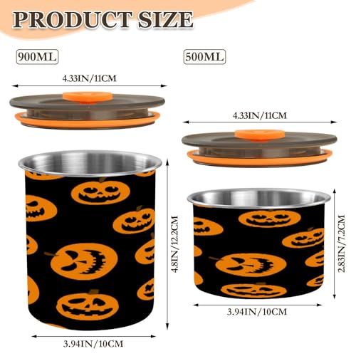 Contenedor hermético STAYTOP para alimentos de acero inoxidable miniatura 2