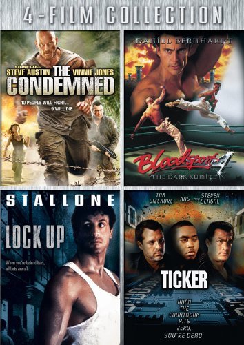 Four-Film Collection (The Condemned / Bloodsport 4 / Lock-Up / Ticker) by Lions Gate