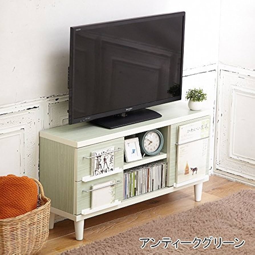 Amazon｜【大型】奥行25cmの日本製薄型テレビ台 （幅90cm