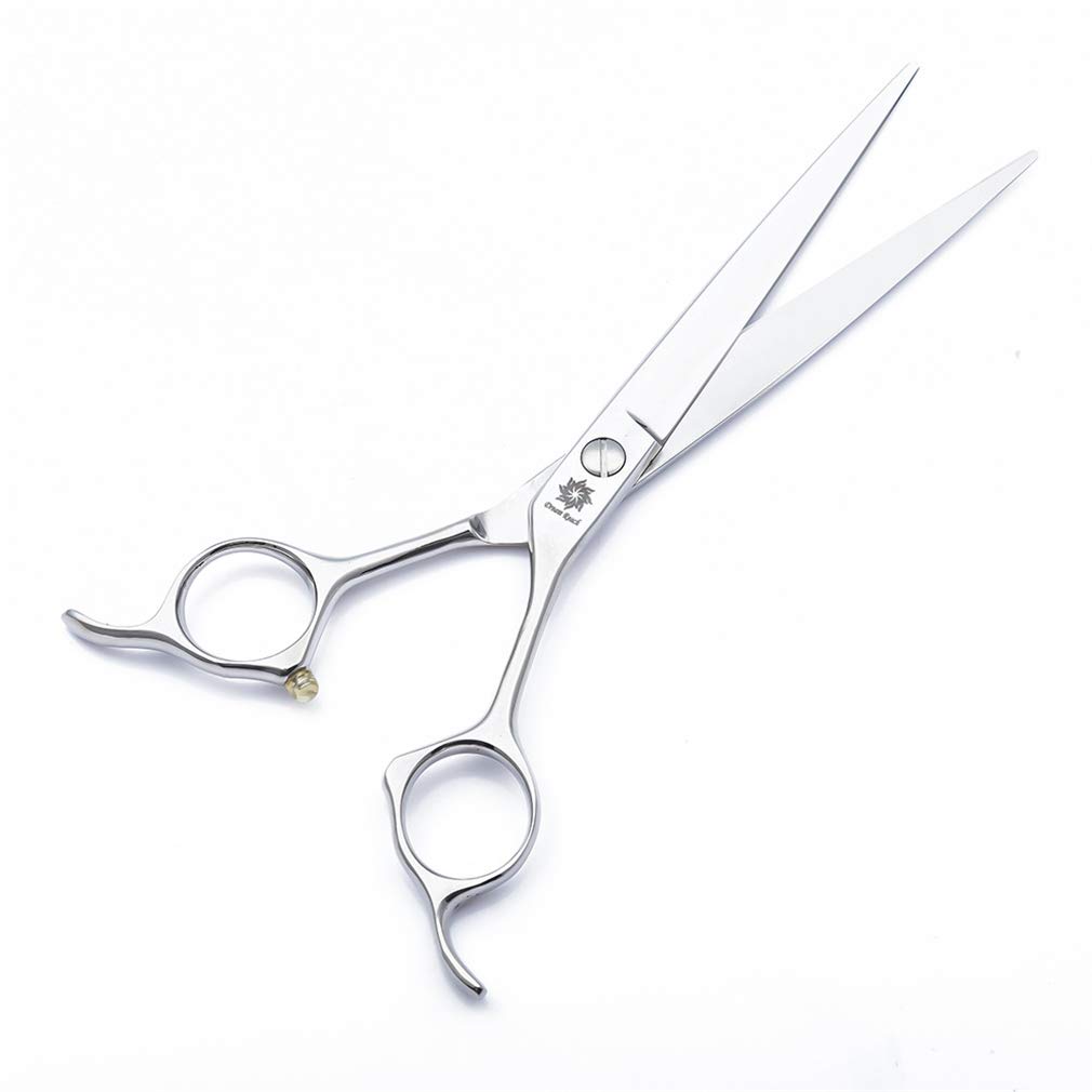 7.0 inch Governare Dell'animale Domestico Forbici, in Acciaio Inox Professionale Pet Trimmer Diritte Scissor Pet Haircut Strumenti, Luce E Sharp