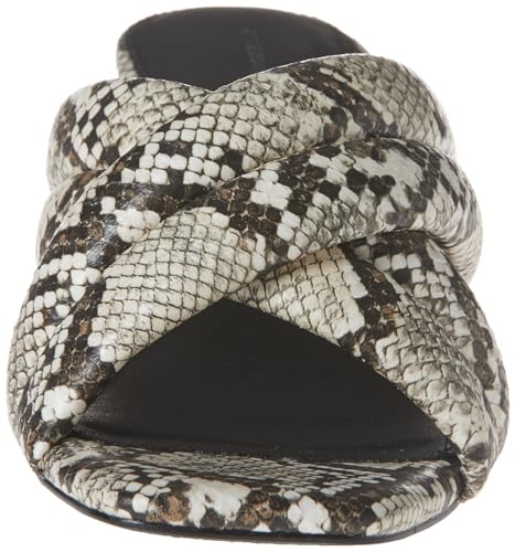 Image of Amazon Essentials Women's Crossover Block Heeled Mules Sandal with Padded Straps and Memory Foam Insole