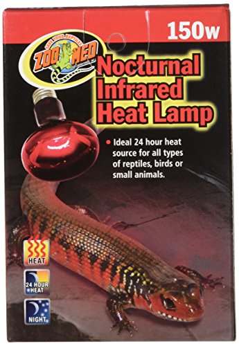 Image of Zoo Med Nocturnal Infrared Heat Lamp 150 Watts (Pack of 2)