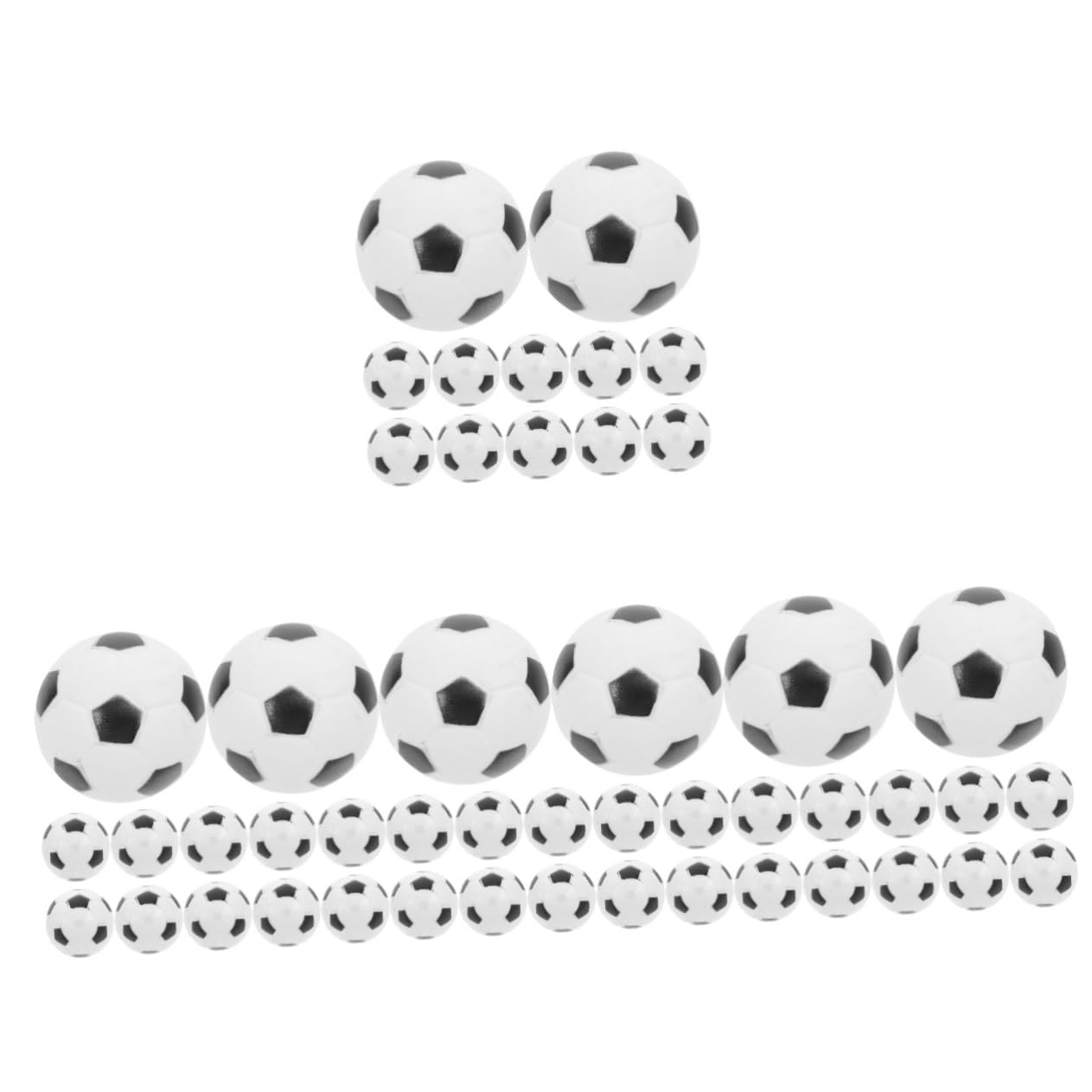 Abaodam 4 Set Di Decorazioni Per Dolci A Forma Di Calcio Decorazioni Per Torte A Forma Di Calcio Forniture Per Feste Di Compleanno 12 Pezzi * 4