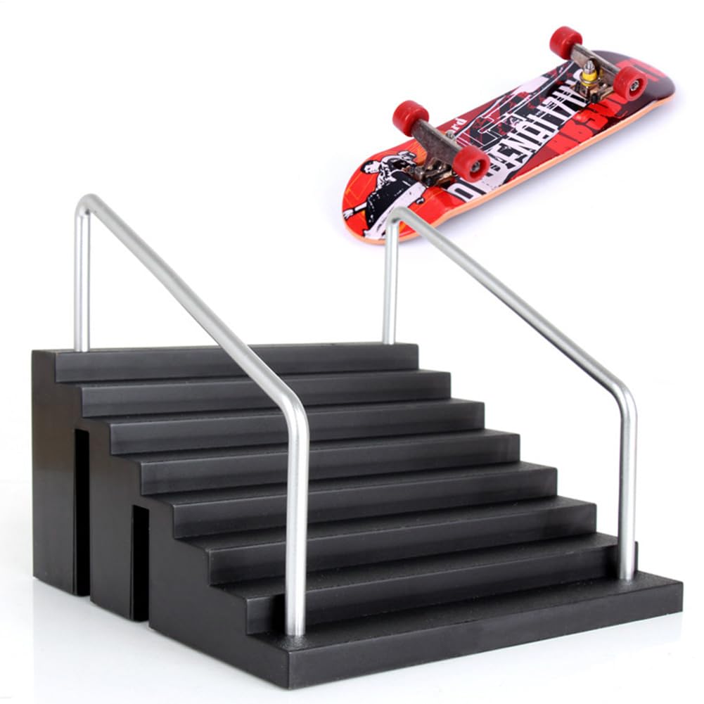 Skate Ramp For Kids - Skateboard Ramp, Fingerboard Ramps, Mini Scooter Ramps, Bike Caster Board Accessories | Fingerboard Park Gift For Children, Friends, Colleagues