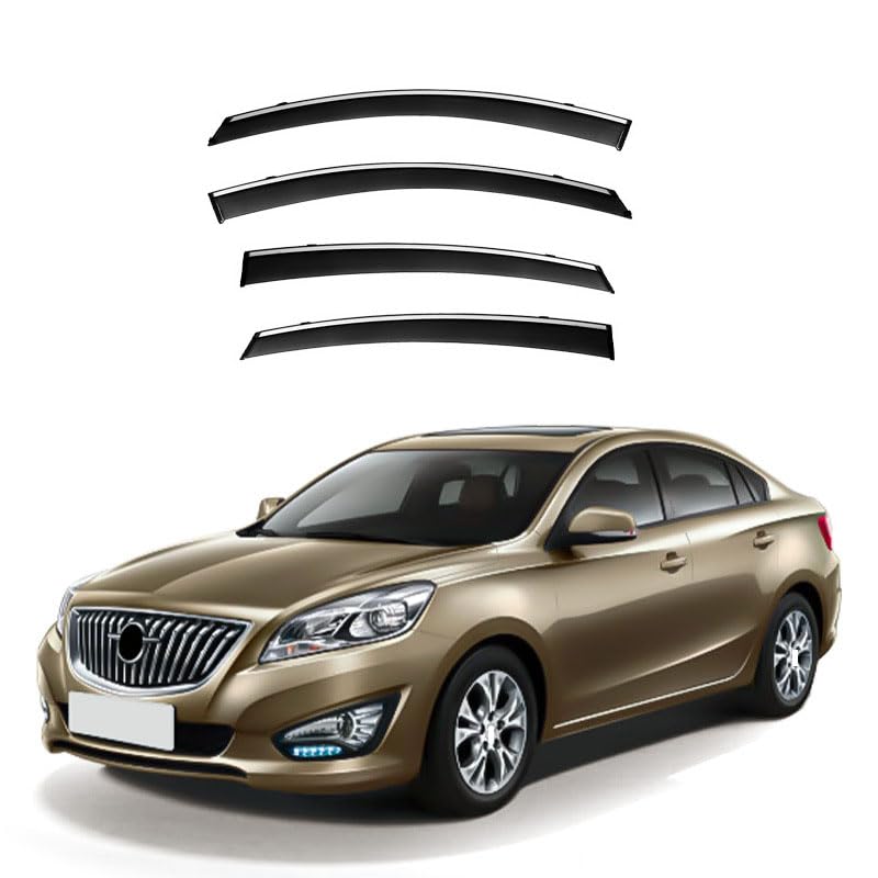 Déflecteurs de Vent Auto HAIMA M5 2014-2019 Finition Profilée Premium