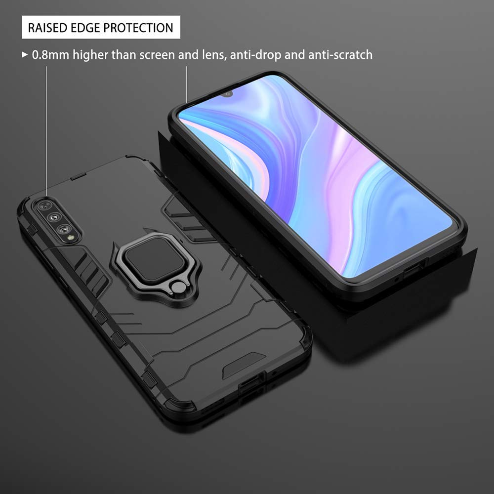 Coque à Clapet Bookstyle Pour Huawei P Smart S / Enjoy 10s / Y8p - Modèle Noir, TPU, Neuve, Référence CAS-20229