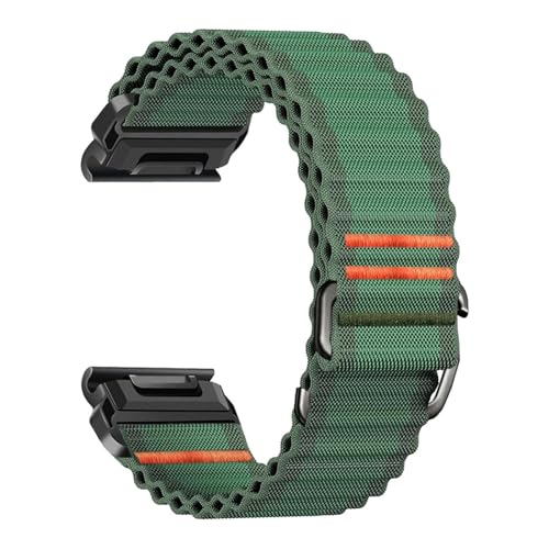 YONGSUN 26mm 22mm �i�C�������[�v�X�g���b�v Garmin Fenix 8 E 7 7X 6 6X 5 5X �X�|�[�c�o���h Forerunner 965 955 970/Tactix 8 �u���X���b�g�ƌ݊�������(Beige,QuickF