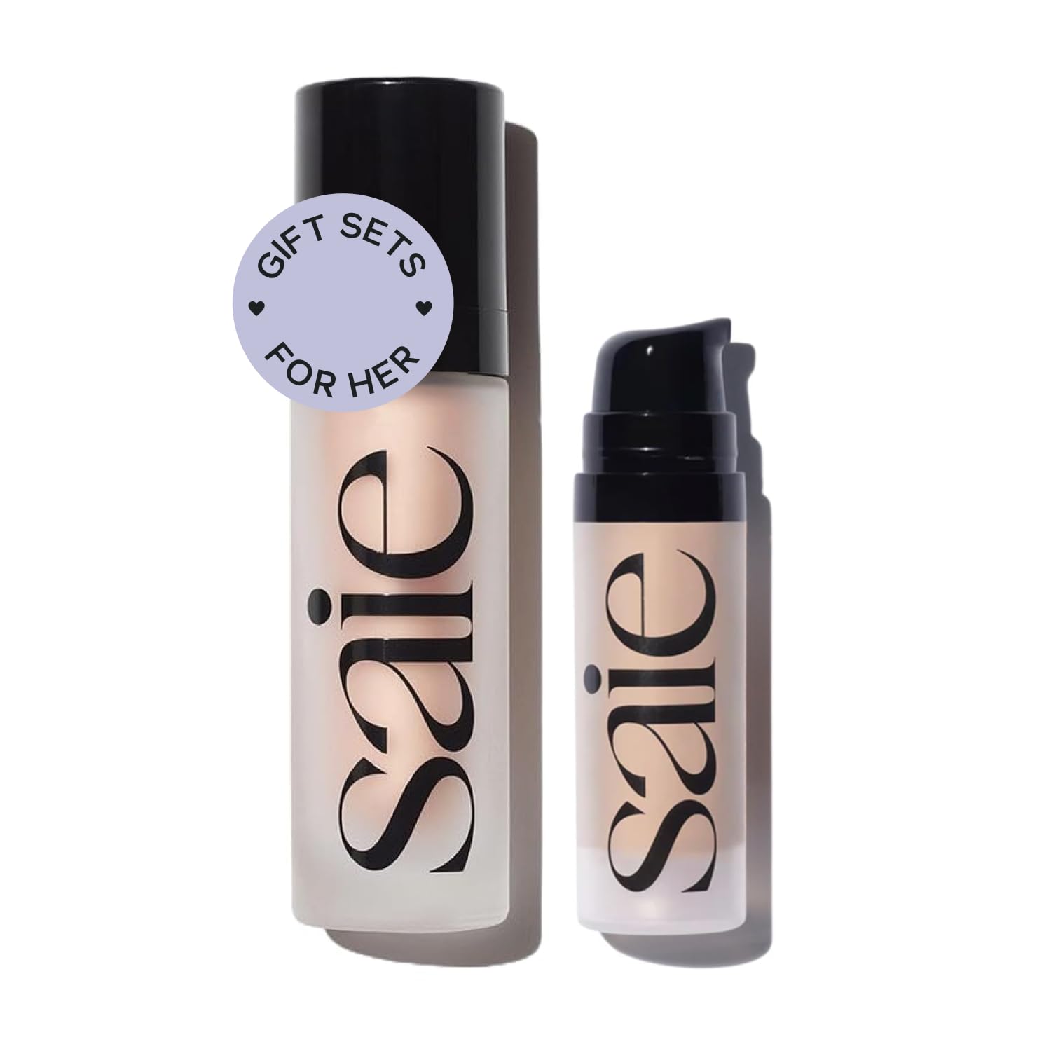 Glowy Super Gel Lightweight Illuminator, Starglow Duo - Luminizer for Glowing Skin, Wear Alone or Under Makeup - Includes Full Size (1 fl oz) + Mini (0.5 fl oz)