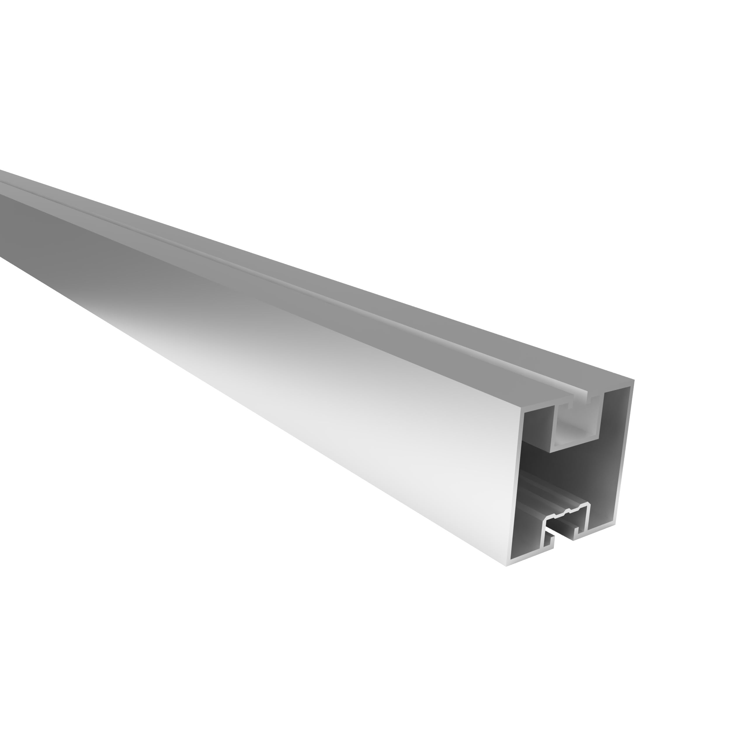 Becker Tech Montageschiene 40x40mm Alu – 1,2m, Für PV-Module, Mit M8-Nut, Korrosionsbeständig, 0% MwSt. Für Privatkunden