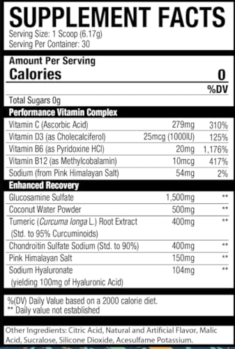Image of Runners' Relief - Joint Support & Muscle Recovery Supplement - Glucosamine Chondroitin - Fasting Electrolytes - Stimulant-Free Pre /Post Workout Energy - Tangerine Turmeric with 95% Curcuminoids