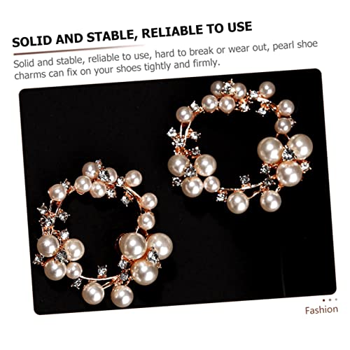 Clips de chaussures mariage et ornements amovibles pour talons hauts - 3