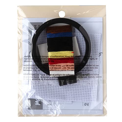 Dimensions Kit de ponto cruz 72-75184 Arts and Crafts Super Mario Bros para iniciantes, 11 unidades