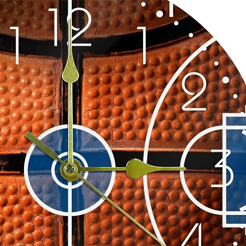 Horloges murales de 25,4 cm rondes et silencieuses pour école - 3