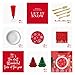 Horeca Collection [Pack Ahorro] Kit Vajilla Navidad y Decoración - Incluye Abanicos...