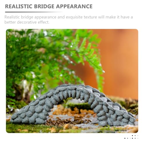 Pont miniature en pierre FRCOLOR pour résoudre les décors plats - 3