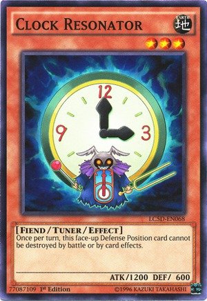 YU-GI-OH! - Clock Resonator (LC5D-EN068) - Legendary Collection 5D's Mega Pack - 1st Edition - Common