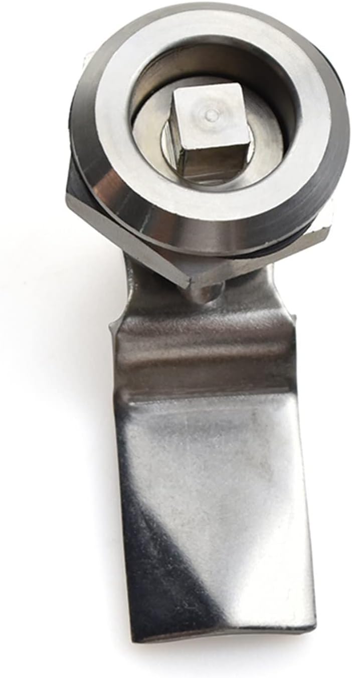 Cabinet Drawer Guard Square Socket Locking Panel Tubular Cam Lock Lockset 1Pcs(XK205-4B)