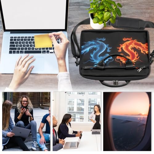 Bolso para laptop 15 pulgadas con correa ajustable miniatura 6