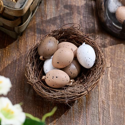 Huevos de Pascua Valery Madelyn de 4 cm, un pack de 36 colgantes ideales como regalo para niños 6