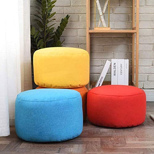 Pouf de couleur unie avec coussin amovible DASHADAO