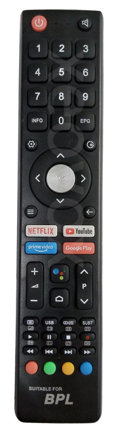 BPL Smart LED Tv Remote with Hotkeys Without Voice Command by Xeovox Compatible Remote for BPL Led tv (B0CP93WY8G) Amazon Price History, Amazon Price Tracker