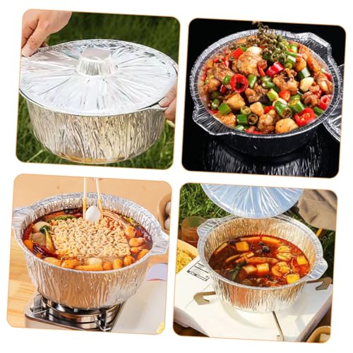 Casseroles jetables aluminium légères VICASKY pour éviter la vaisselle - 4