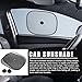 Baby Car Window Shade - 2PCS Side Window Screens, Baby Car Seat Sun Protector with Suction Cup | Sunshade Protector, Window Cover for Most carss, Shades for Side windowss for Your Child